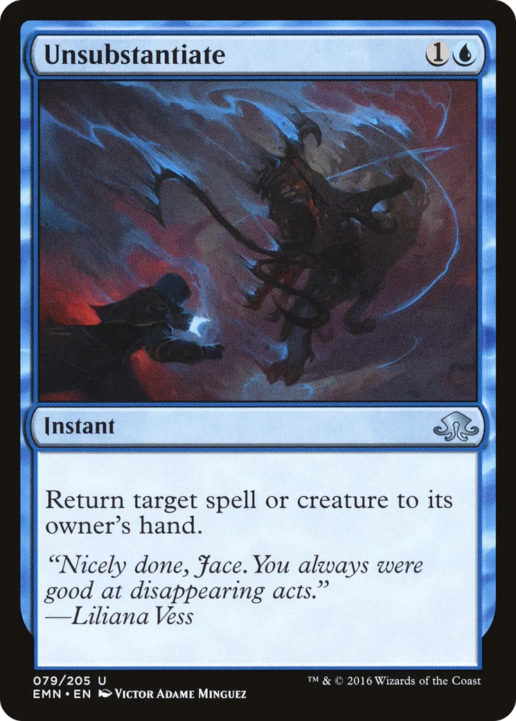 Unsubstantiate — Eldritch Moon — Magic: The Gathering