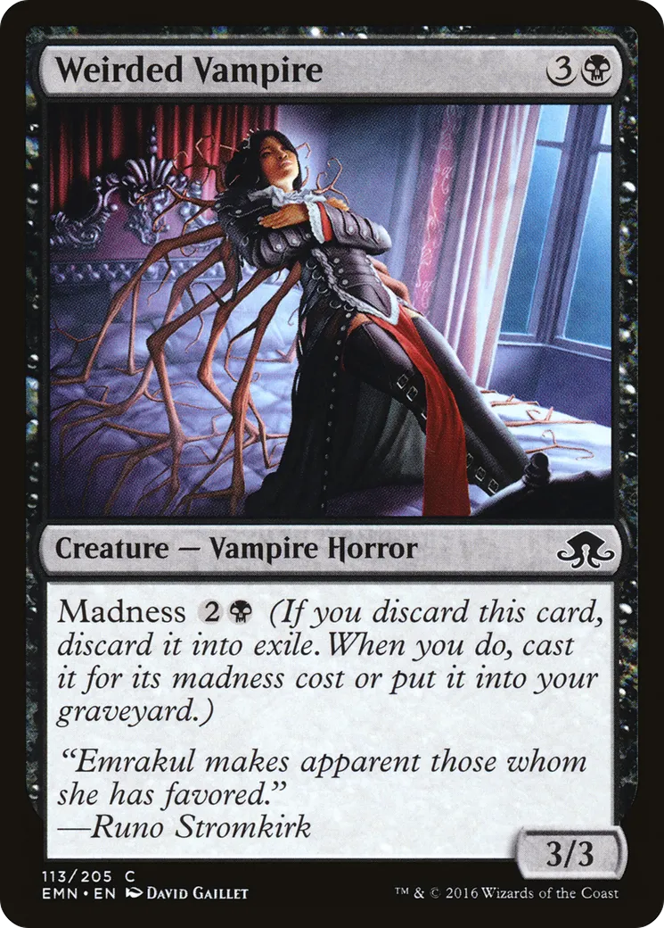 Weirded Vampire — Eldritch Moon — Magic: The Gathering