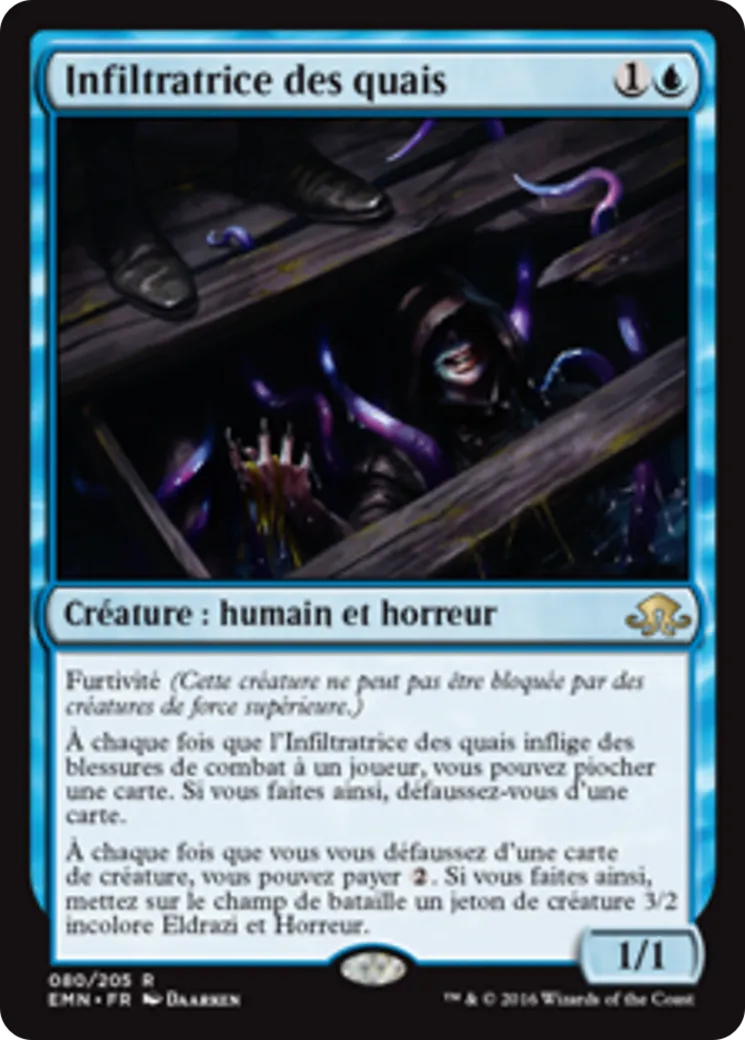 Infiltratrice des quais — Eldritch Moon — Magic: The Gathering