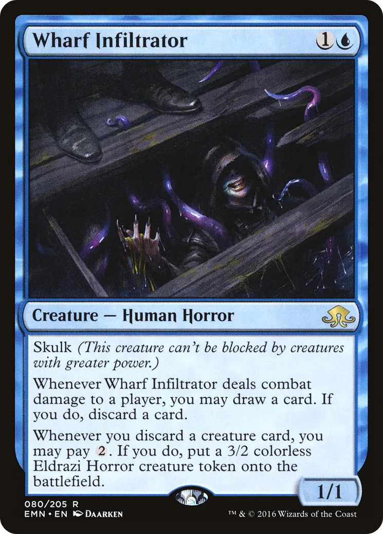 Infiltratrice des quais — Eldritch Moon — Magic: The Gathering