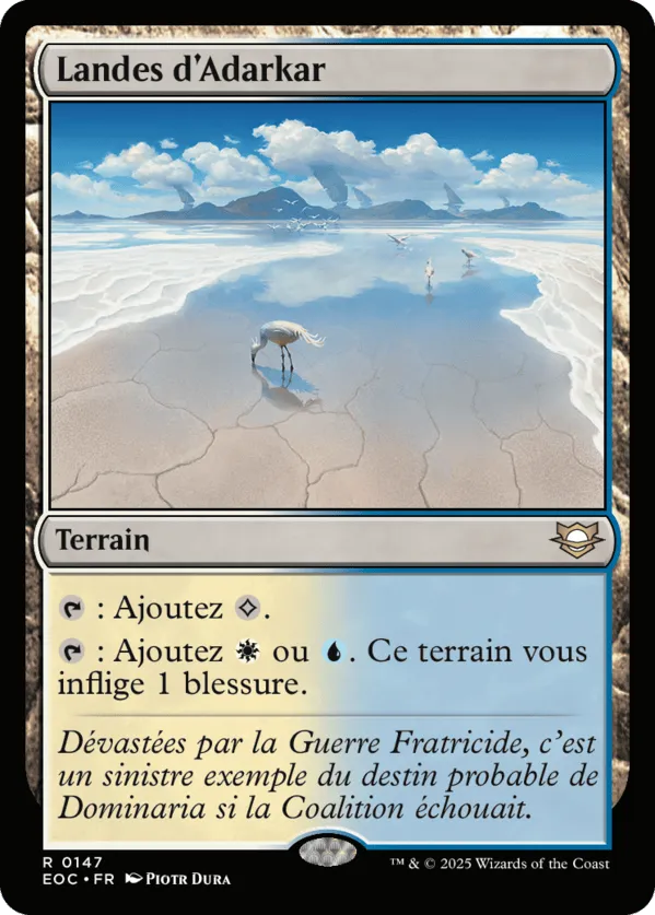 Landes d'Adarkar from Edge of Eternities Commander - Magic: The Gathering