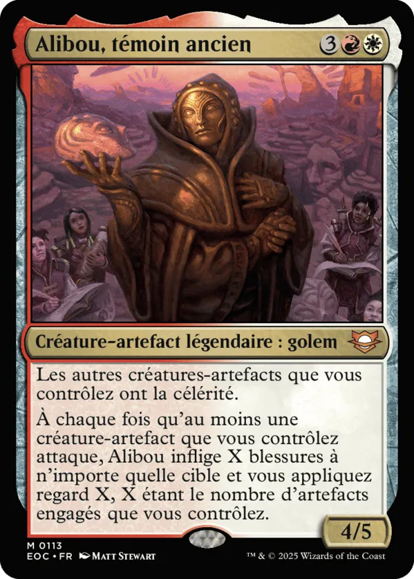 Alibou, témoin ancien — Edge of Eternities Commander — Magic: The Gathering