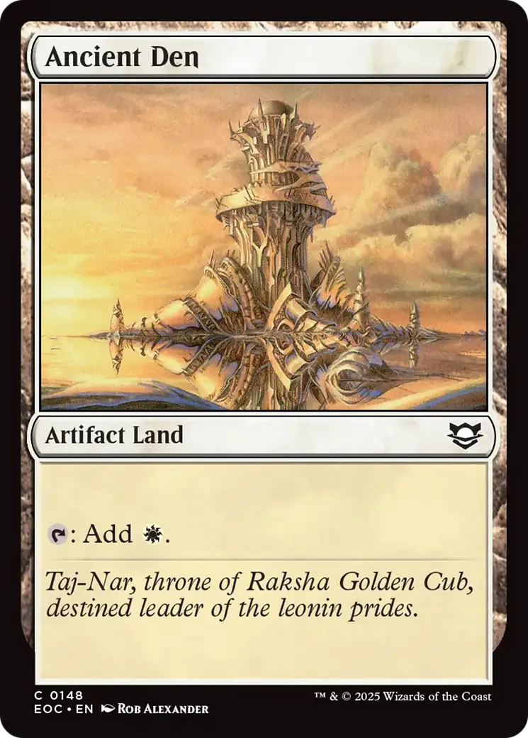 Ancient Den — Edge of Eternities Commander — Magic: The Gathering