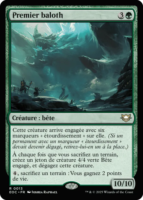 Premier baloth — Edge of Eternities Commander — Magic: The Gathering