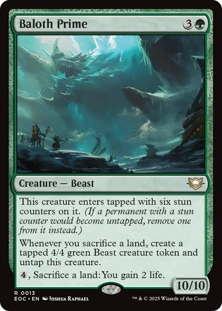 Baloth Prime — Edge of Eternities Commander — Magic: The Gathering
