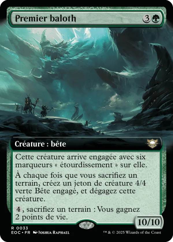 Premier baloth — Edge of Eternities Commander — Magic: The Gathering