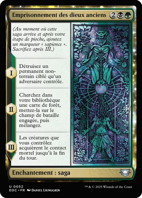 Emprisonnement des dieux anciens — Edge of Eternities Commander — Magic: The Gathering