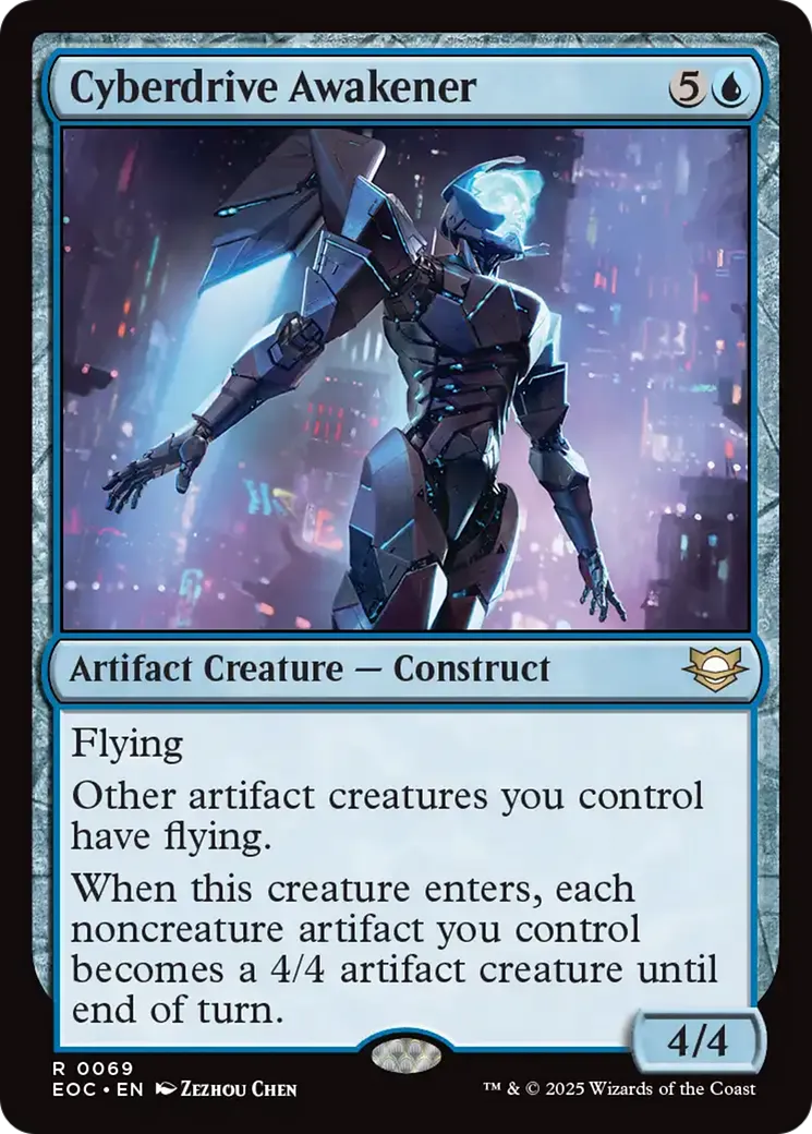 Cyberdrive Awakener — Edge of Eternities Commander — Magic: The Gathering