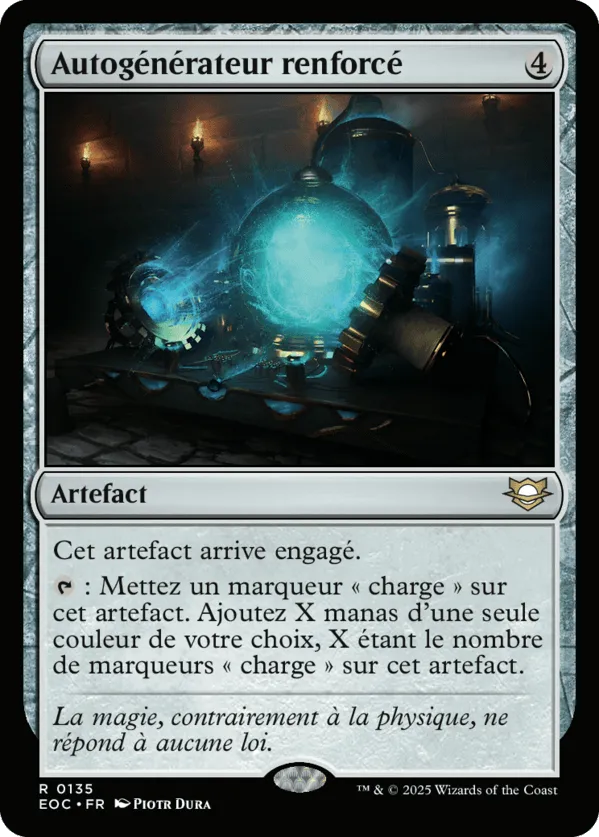 Autogénérateur renforcé — Edge of Eternities Commander — Magic: The Gathering