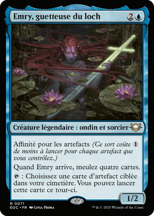 Emry, guetteuse du loch from Edge of Eternities Commander - Magic: The Gathering