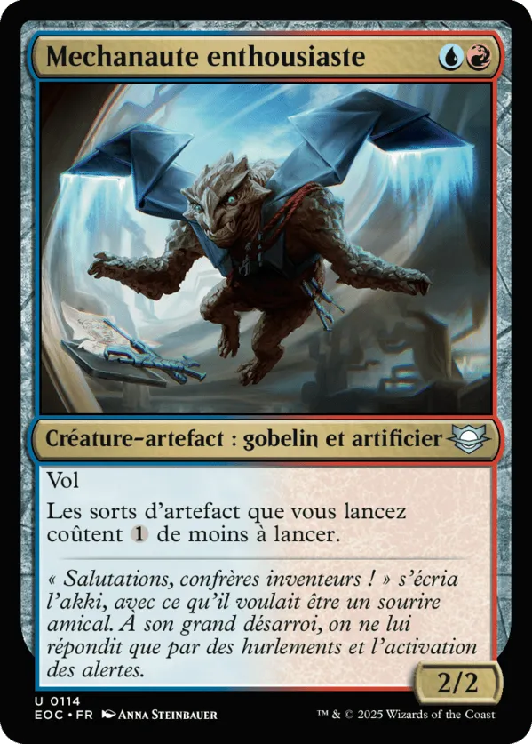 Mechanaute enthousiaste — Edge of Eternities Commander — Magic: The Gathering