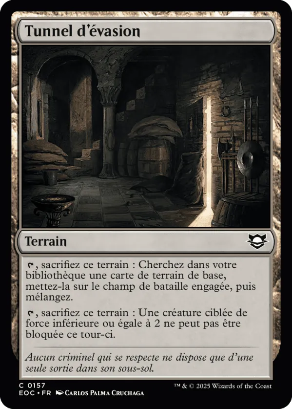 Tunnel d'évasion — Edge of Eternities Commander — Magic: The Gathering