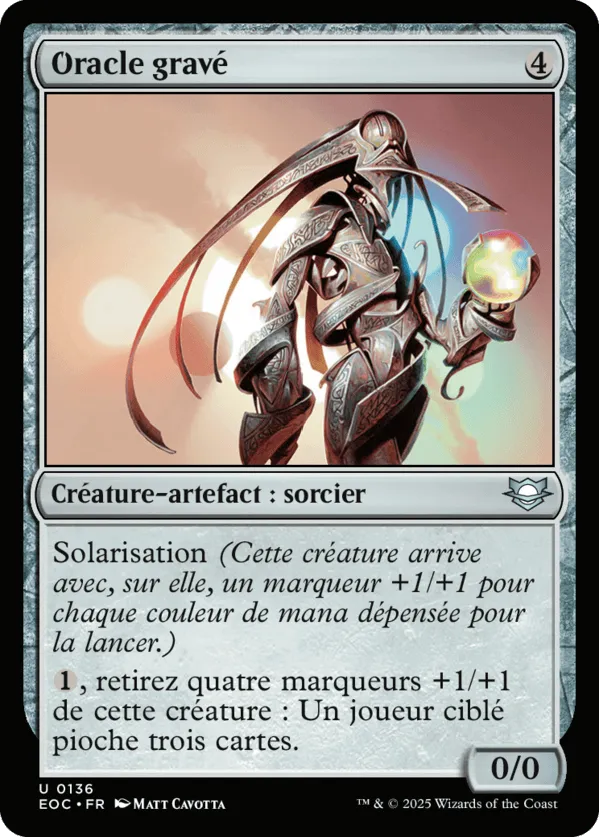 Oracle gravé — Edge of Eternities Commander — Magic: The Gathering