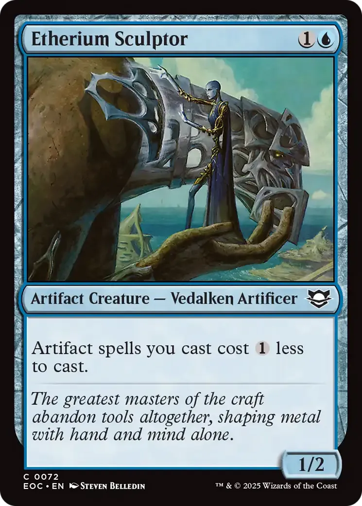 Etherium Sculptor — Edge of Eternities Commander — Magic: The Gathering