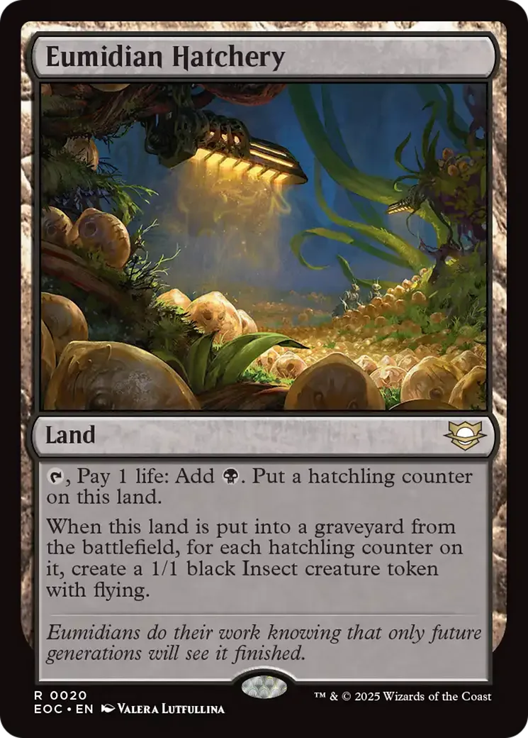 Eumidian Hatchery from Edge of Eternities Commander - Magic: The Gathering