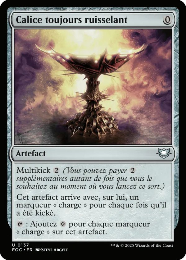Calice toujours ruisselant — Edge of Eternities Commander — Magic: The Gathering