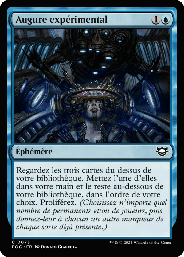 Augure expérimental — Edge of Eternities Commander — Magic: The Gathering