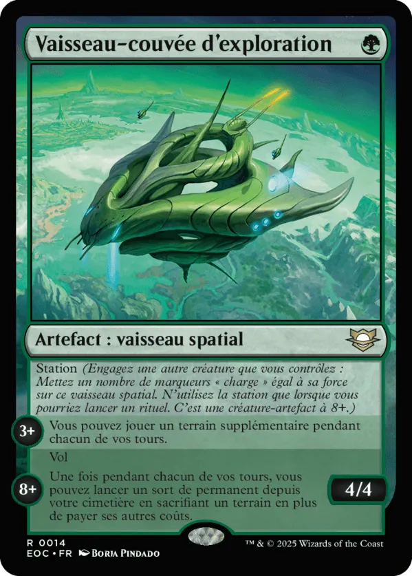 Vaisseau-couvée d'exploration from Edge of Eternities Commander - Magic: The Gathering