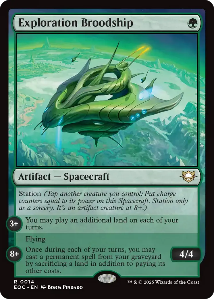Exploration Broodship — Edge of Eternities Commander — Magic: The Gathering