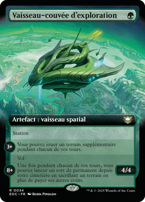 Vaisseau-couvée d'exploration — Edge of Eternities Commander — Magic: The Gathering