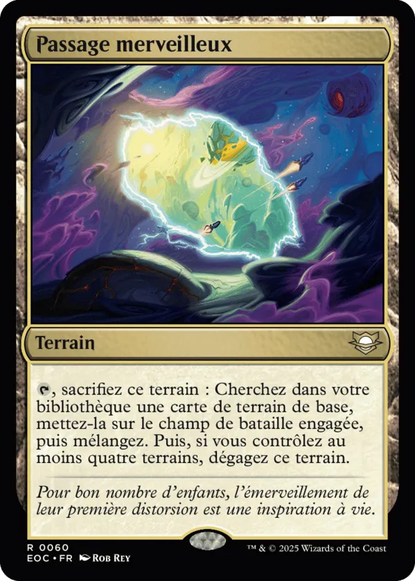 Passage merveilleux — Edge of Eternities Commander — Magic: The Gathering