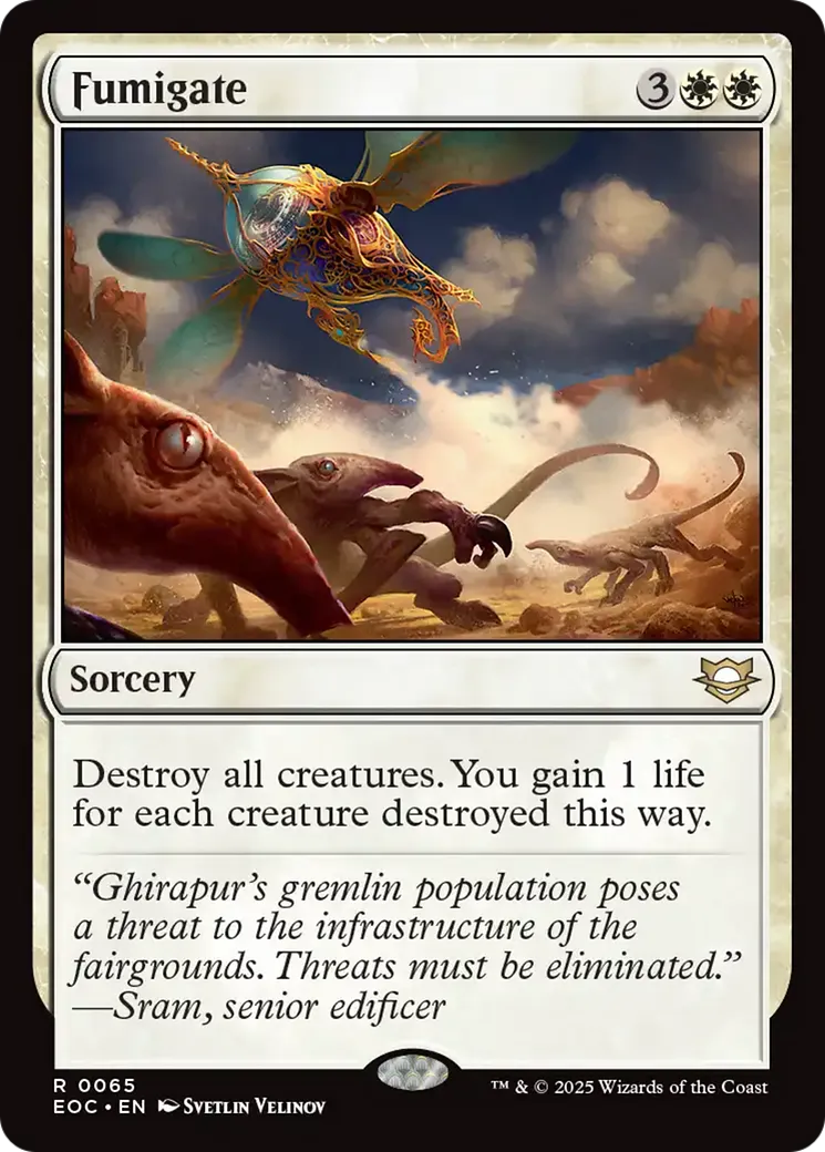 Fumigate — Edge of Eternities Commander — Magic: The Gathering