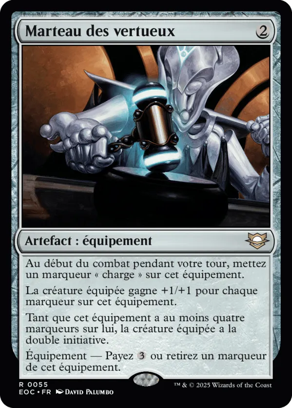 Marteau des vertueux — Edge of Eternities Commander — Magic: The Gathering