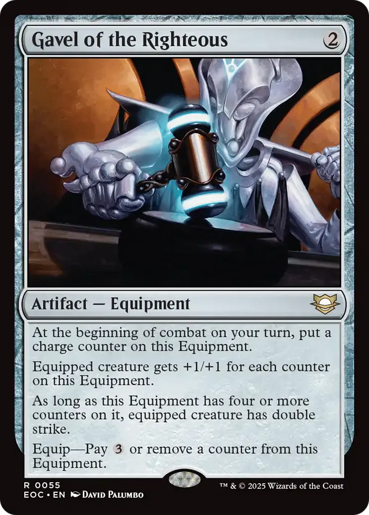 Marteau des vertueux — Edge of Eternities Commander — Magic: The Gathering