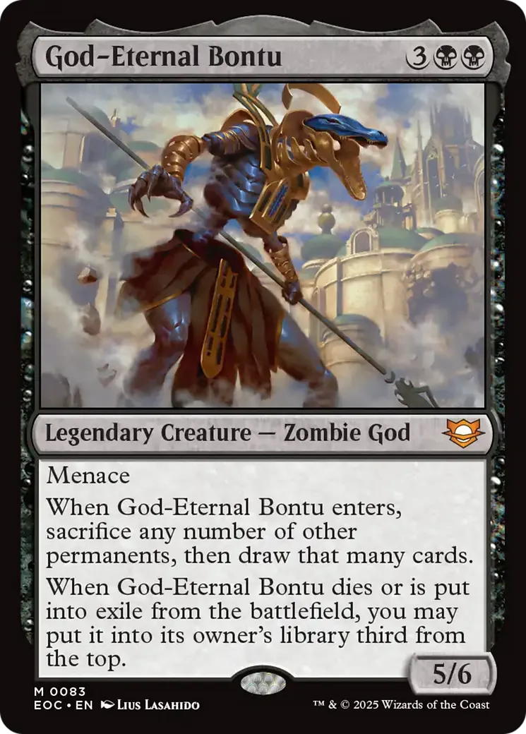 God-Eternal Bontu — Edge of Eternities Commander — Magic: The Gathering