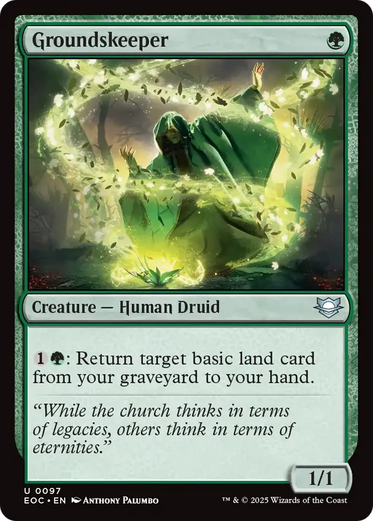 Gardien des terres — Edge of Eternities Commander — Magic: The Gathering