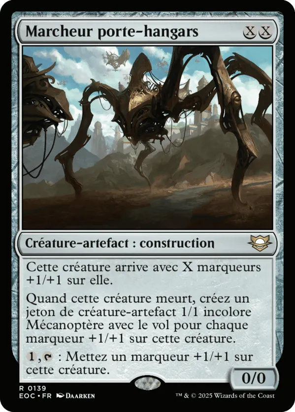 Marcheur porte-hangars — Edge of Eternities Commander — Magic: The Gathering