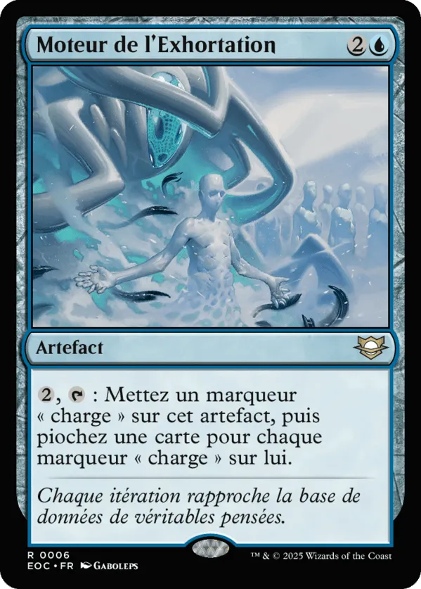 Moteur de l'Exhortation — Edge of Eternities Commander — Magic: The Gathering