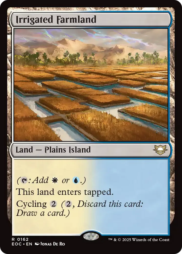 Irrigated Farmland — Edge of Eternities Commander — Magic: The Gathering