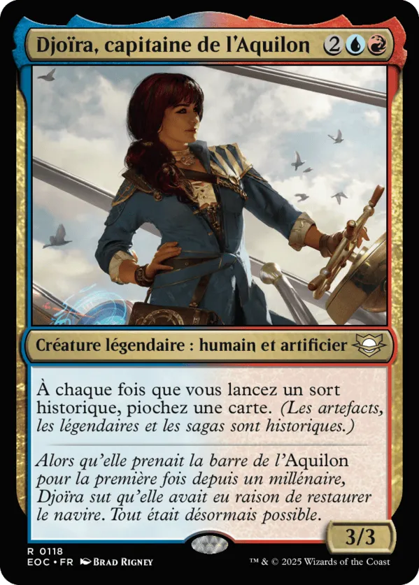 Djoïra, capitaine de l'Aquilon — Edge of Eternities Commander — Magic: The Gathering
