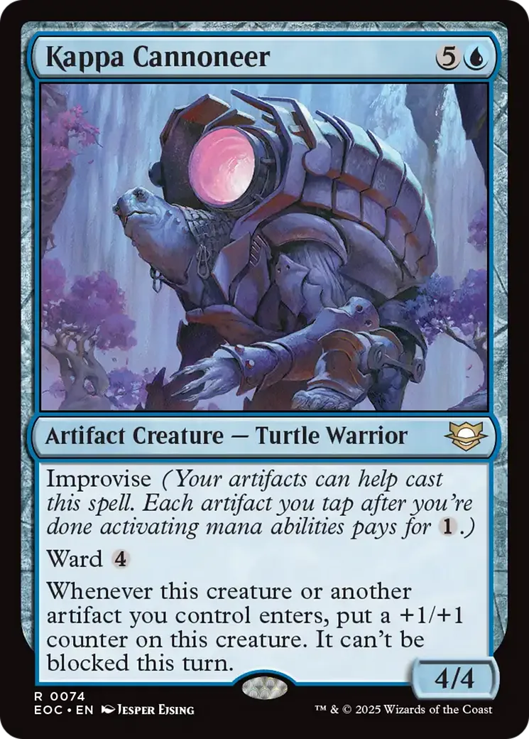 Kappa Cannoneer — Edge of Eternities Commander — Magic: The Gathering