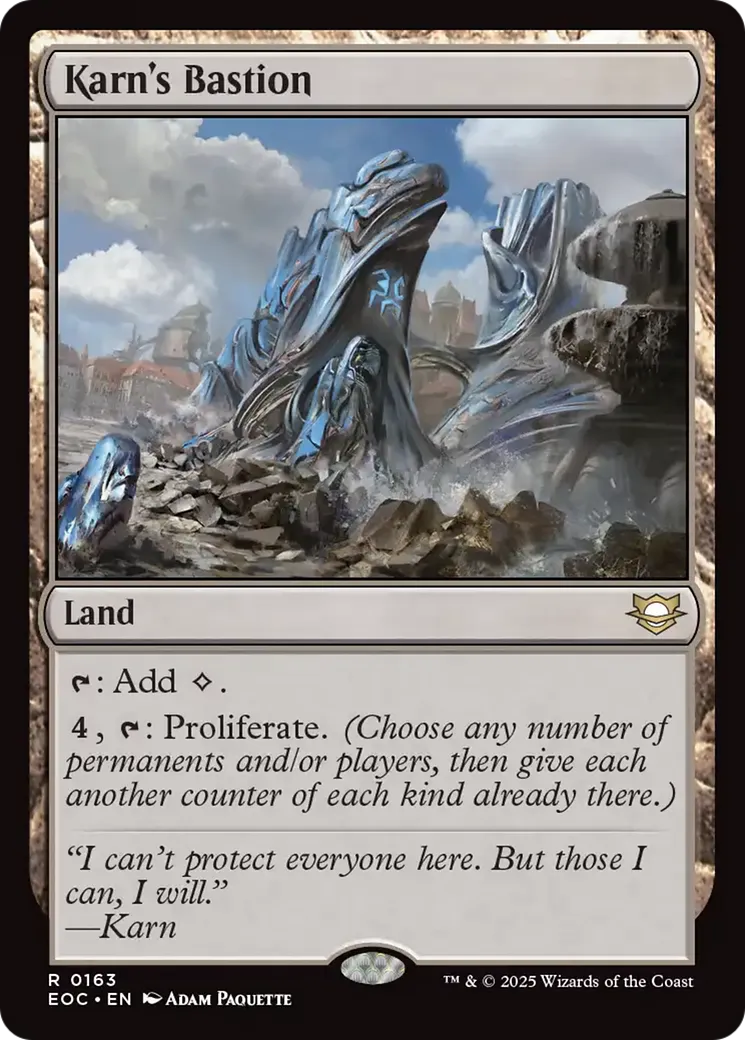 Karn's Bastion — Edge of Eternities Commander — Magic: The Gathering