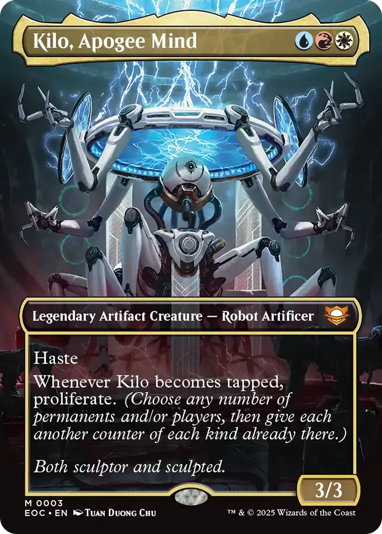 Kilo, Apogee Mind from Edge of Eternities Commander - Magic: The Gathering