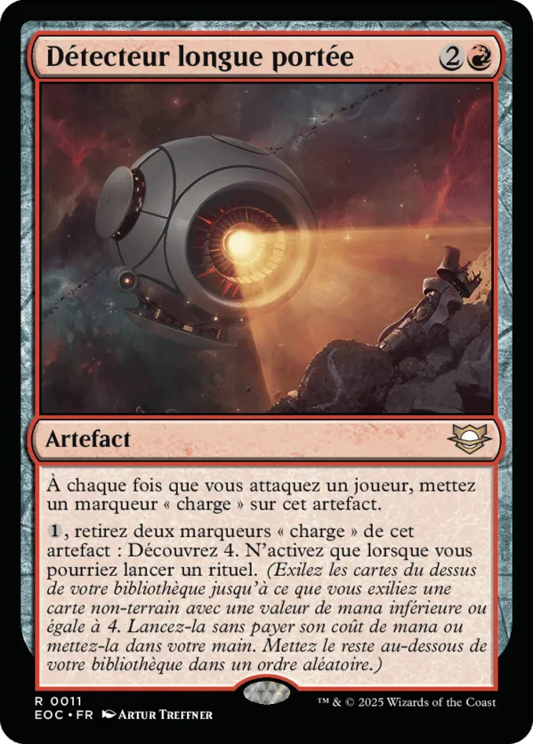 Détecteur longue portée — Edge of Eternities Commander — Magic: The Gathering