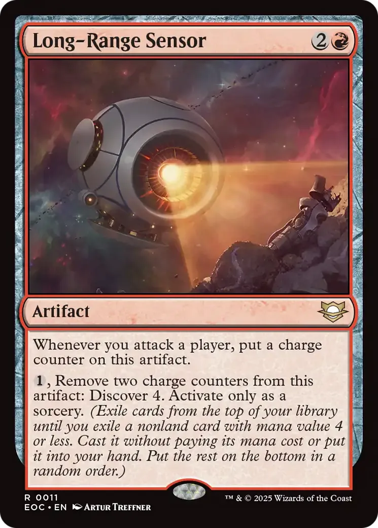 Détecteur longue portée — Edge of Eternities Commander — Magic: The Gathering