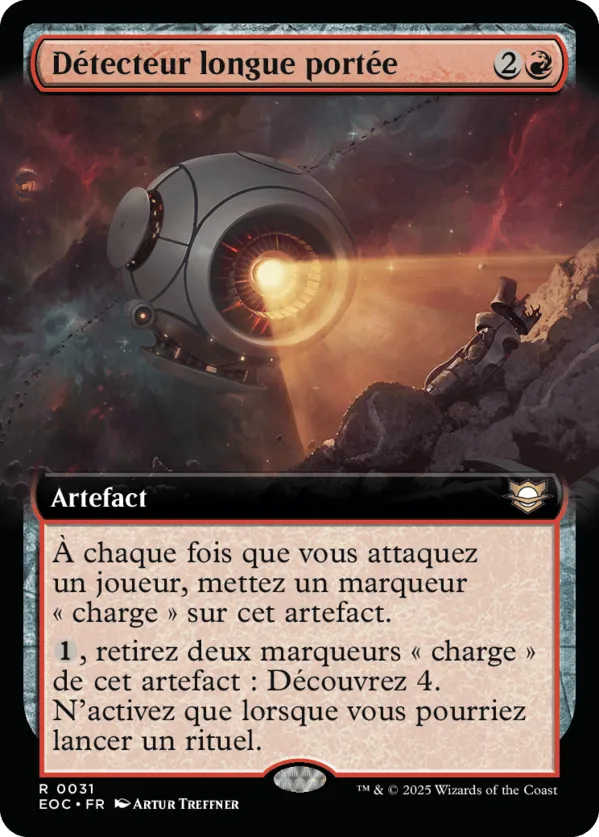 Détecteur longue portée — Edge of Eternities Commander — Magic: The Gathering
