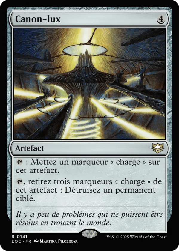 Canon-lux from Edge of Eternities Commander - Magic: The Gathering
