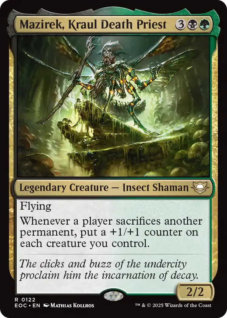 Mazirek, Kraul Death Priest — Edge of Eternities Commander — Magic: The Gathering