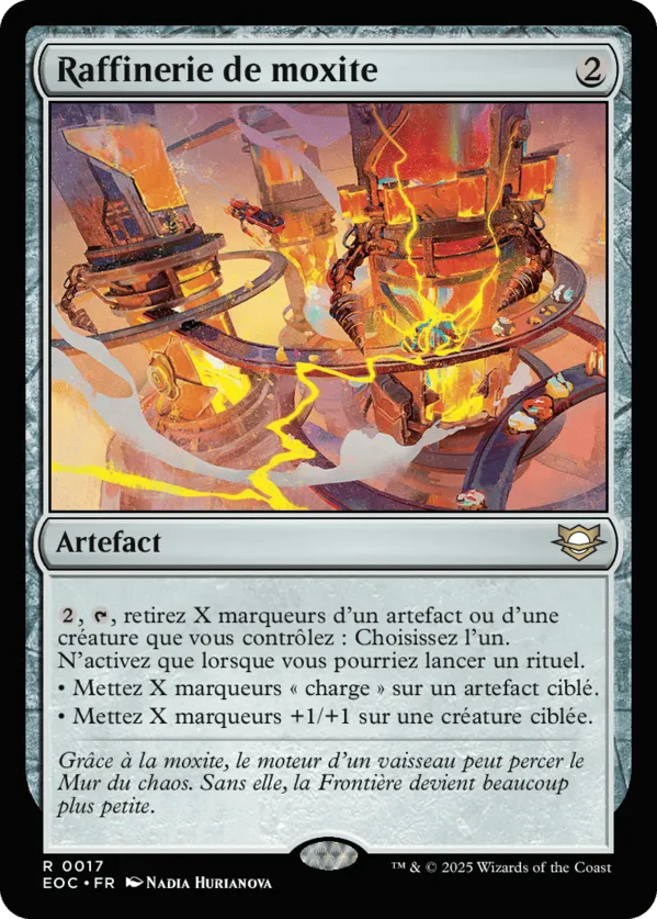 Raffinerie de moxite — Edge of Eternities Commander — Magic: The Gathering