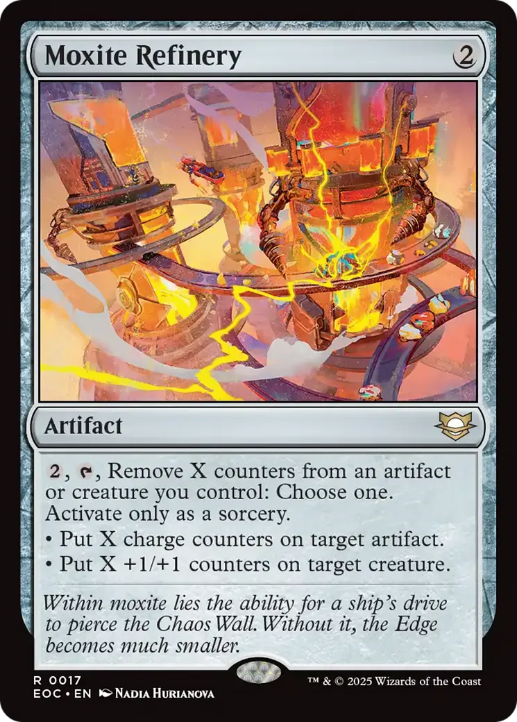 Moxite Refinery from Edge of Eternities Commander - Magic: The Gathering
