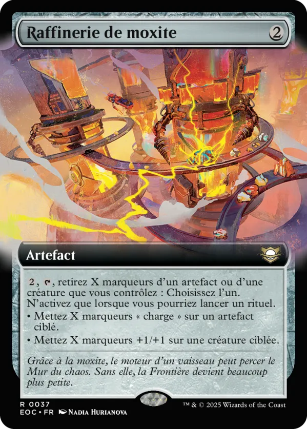 Raffinerie de moxite — Edge of Eternities Commander — Magic: The Gathering