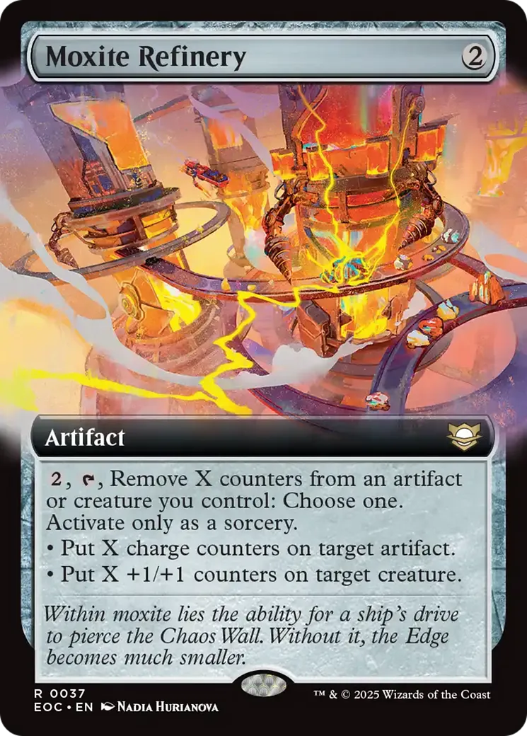 Raffinerie de moxite — Edge of Eternities Commander — Magic: The Gathering