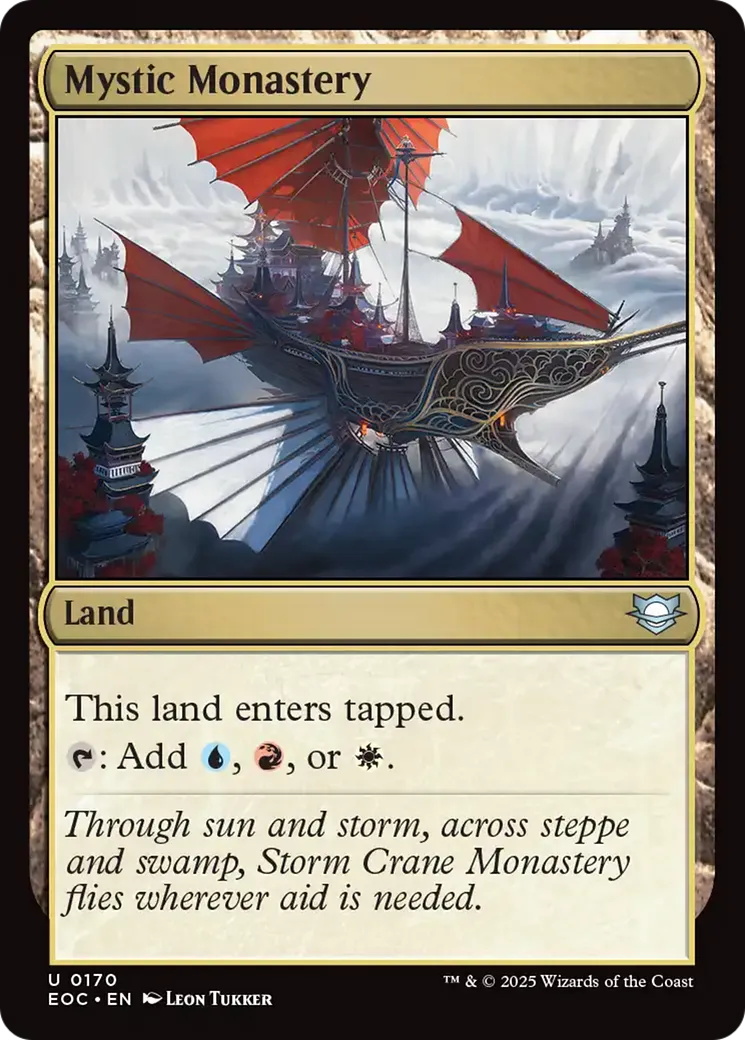 Mystic Monastery — Edge of Eternities Commander — Magic: The Gathering