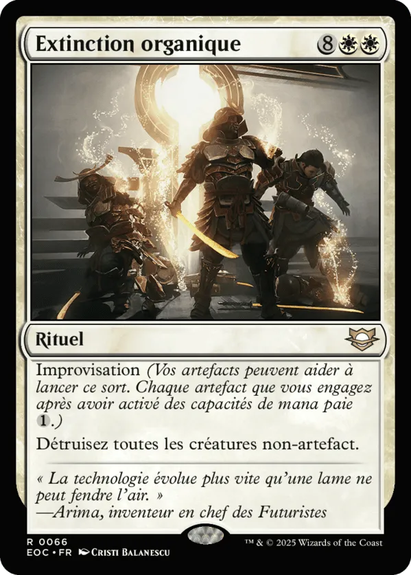 Extinction organique — Edge of Eternities Commander — Magic: The Gathering