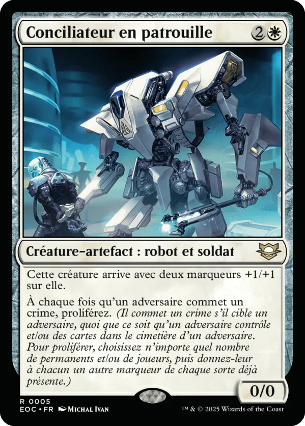 Conciliateur en patrouille — Edge of Eternities Commander — Magic: The Gathering