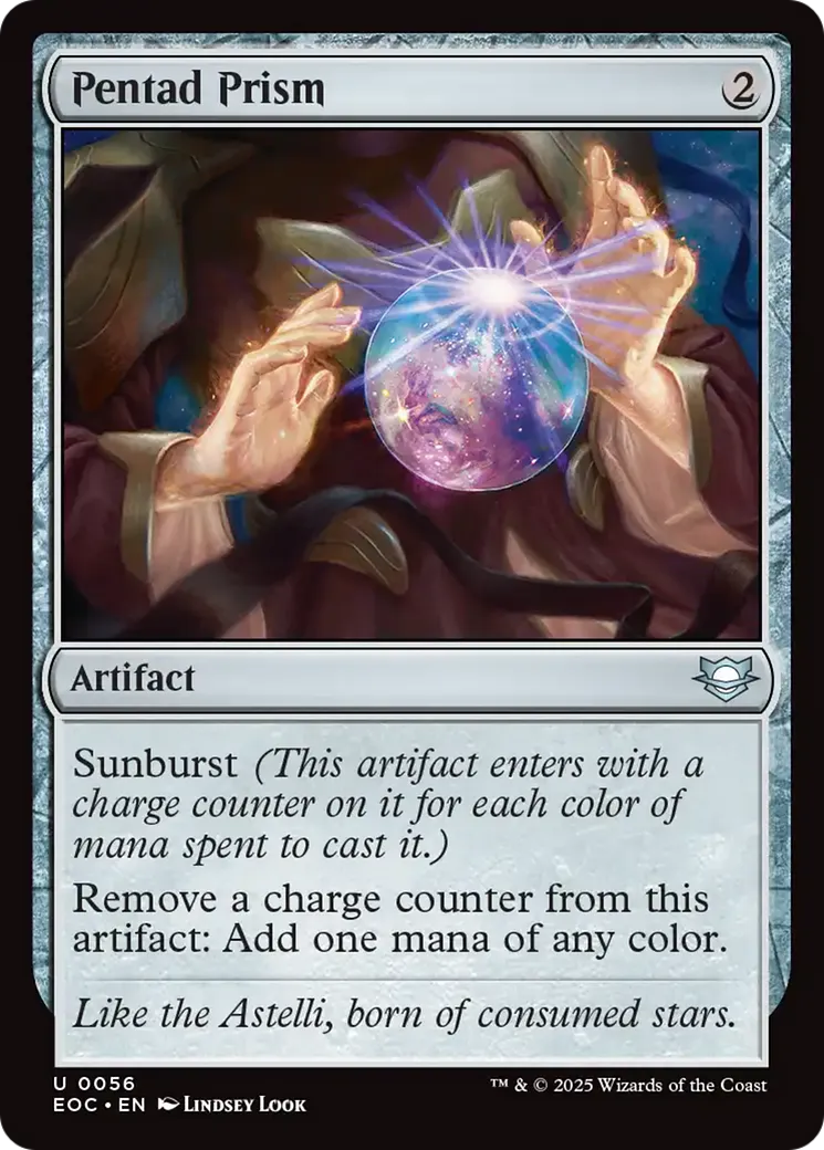 Pentode prismatique — Edge of Eternities Commander — Magic: The Gathering